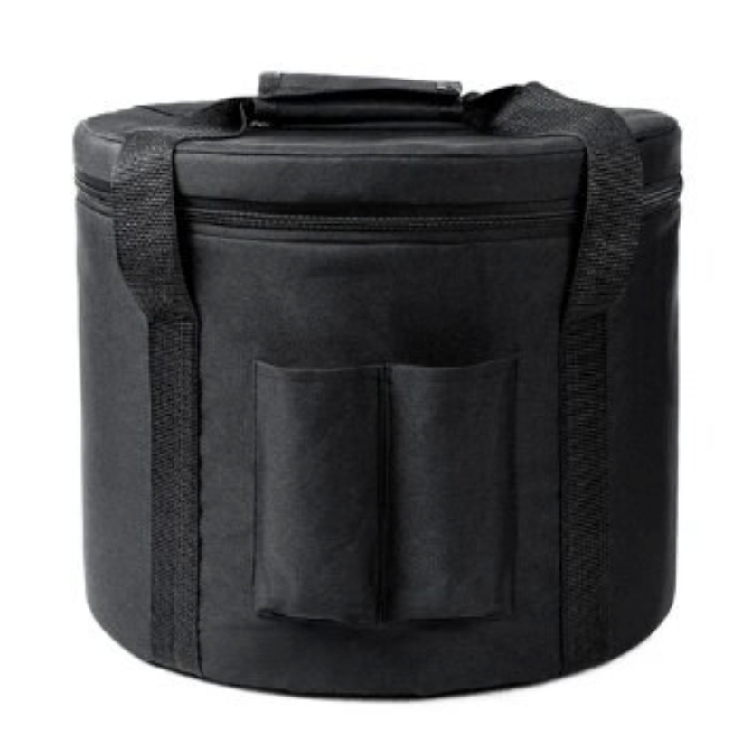 CSB-118 - 10-12 inch Black Canvas Bag for Quartz Crystal Singing Bowl carrier