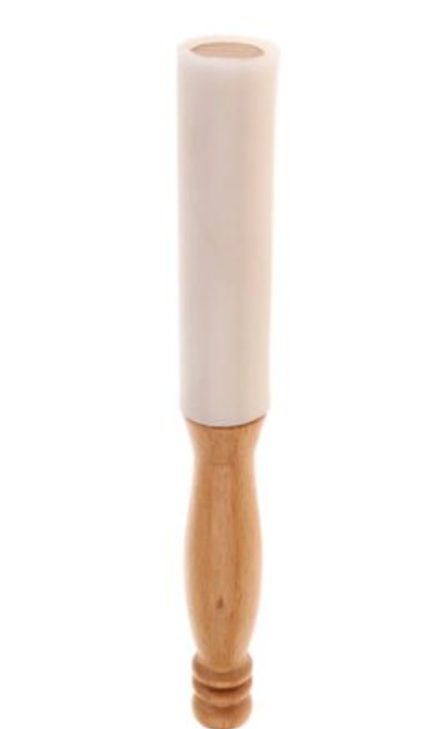 CSB-30 - Pack of 5 Wood Handle Rubber Mallets for Singing Bowls   - Material: Rubber, wood