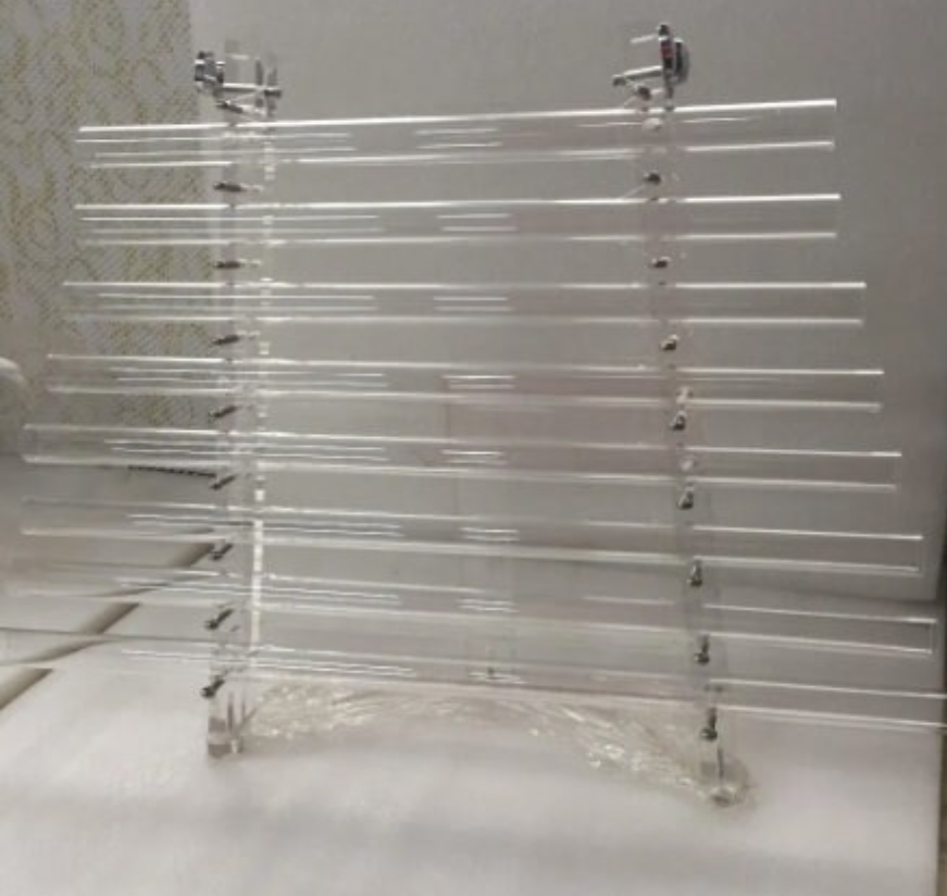 CSB-44 - 5th Octave Clear crystal singing harp