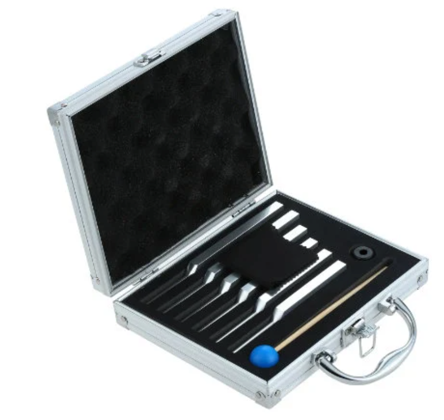 CSB-45 - 6 pcs Solfeggio Tuning Forks Set.