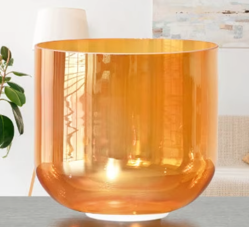 CSB-55 - 7 Inch Alchemy Clear Quartz Crystal Singing Bowl