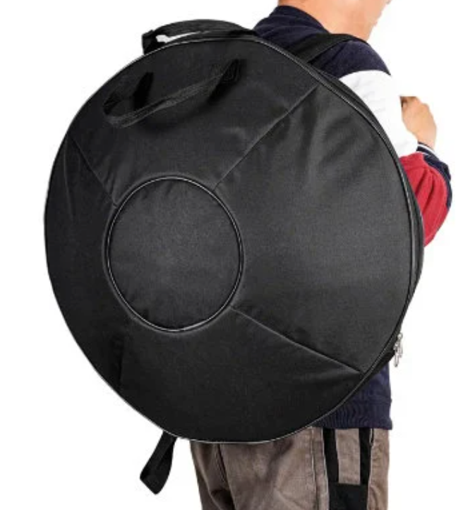 CSB-62 - 440Hz D Minor 10 Notes Spiral Handpan Steel Tongue Hand Drum