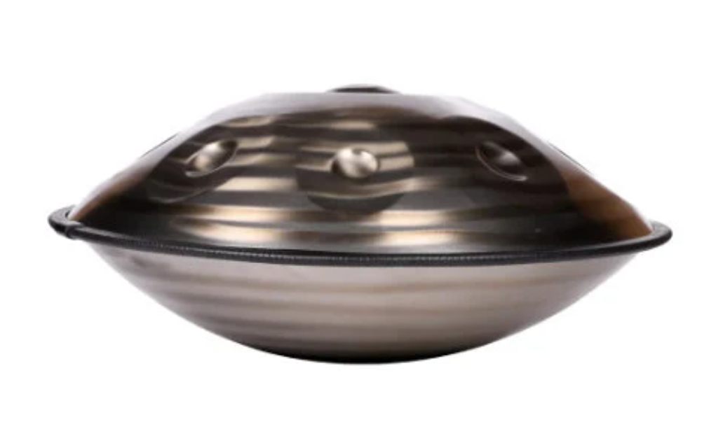 CSB-62 - 440Hz D Minor 10 Notes Spiral Handpan Steel Tongue Hand Drum