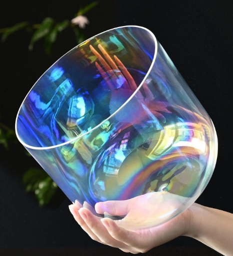 CSB-103 - 7 inch Clear Crystal Singing Bowl