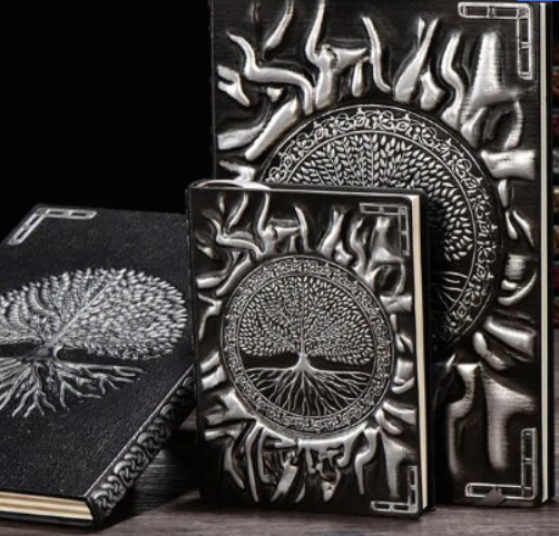 Vintage Tree of Life A5/A6 Diary Notebook Handcraft Embossed Leather