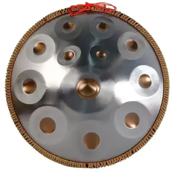 CSB-68 - 22 Inch 440hz-432Hz  Eyes, Silver, Gold  12 note Handpan Drum