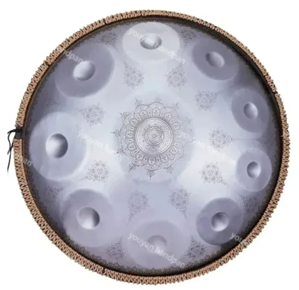 22 Inch 432Hz Flower  10 note Handpan Drum