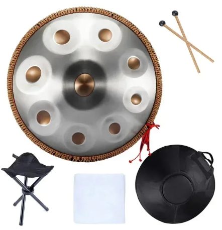 22 Inch 440Hz / 432Hz 9 note Handpan Drum